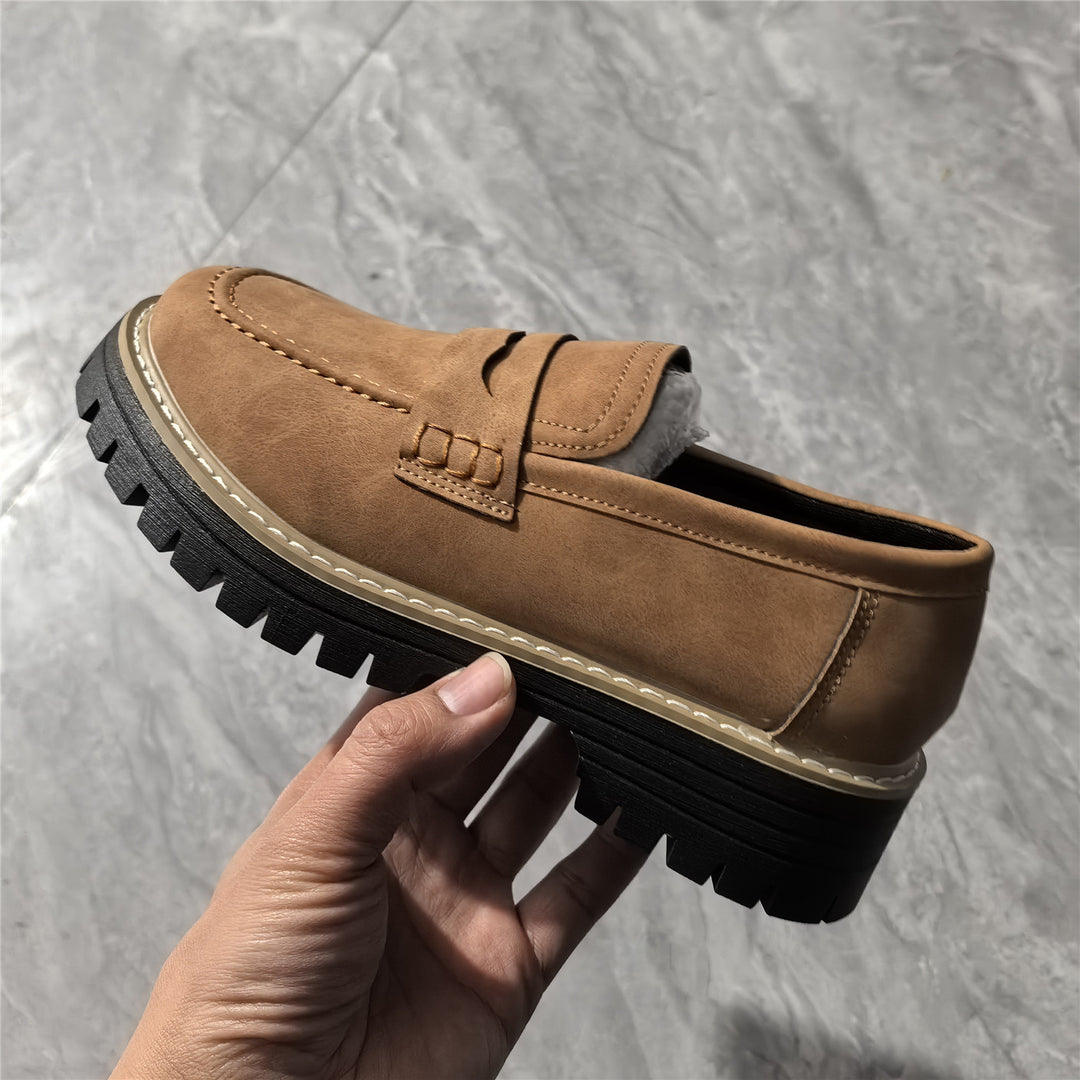Damen nan Penny-Loafer mit dicker Profilsohle und anatomischer Komfortinnensohle R&B