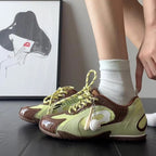 Damen modische Sneakers mit einzigartigem Design und atmungsaktiver Oberfläche R&B