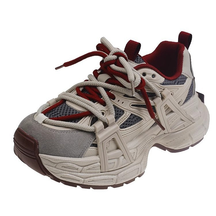 Damen Sportliche Sneaker mit atmungsaktivem Material und dämpfender Sohle R&B