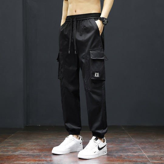 Herren Cargo-Hose mit praktischen Taschen und verstellbarem Bund R&B