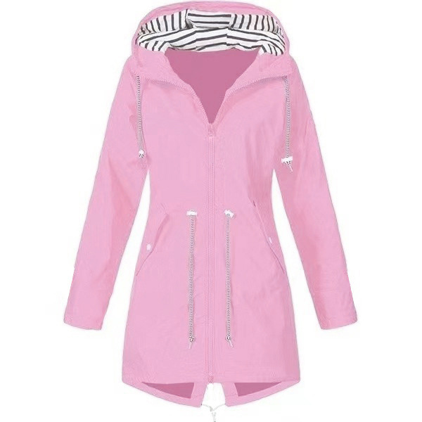 R&B | Kapuze Winddichte Regenjacke Langarm