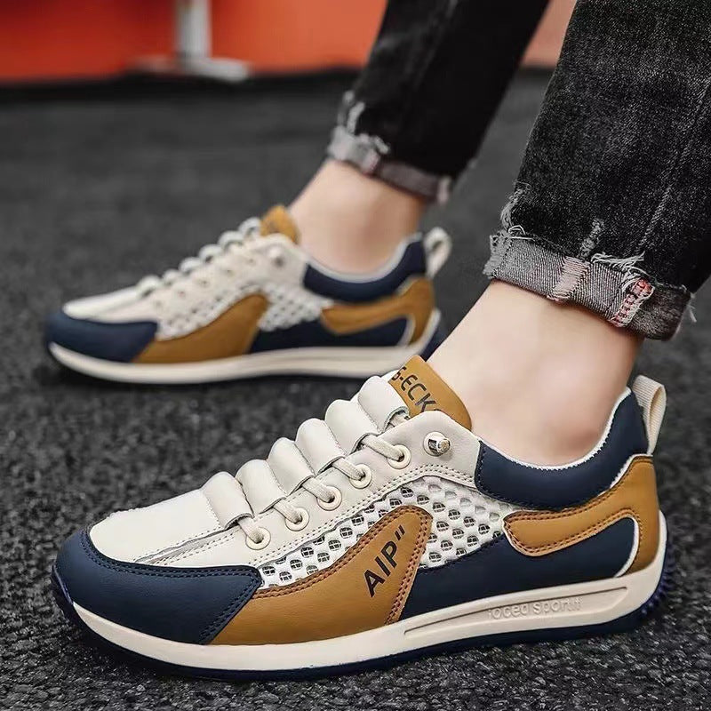 Damen Sportliche Sneakers mit atmungsaktiver Netzstruktur und gepolsterter Innensohle
