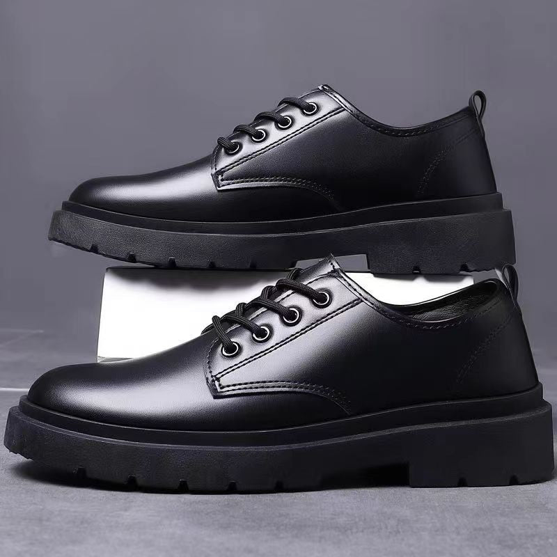 Herren Elegante Schnürschuhe mit rutschfester und stoßdämpfender Sohle R&B