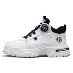Damen modische High-Top Sneakers mit atmungsaktiver Struktur und innovativer Schnürtechnologie R&B
