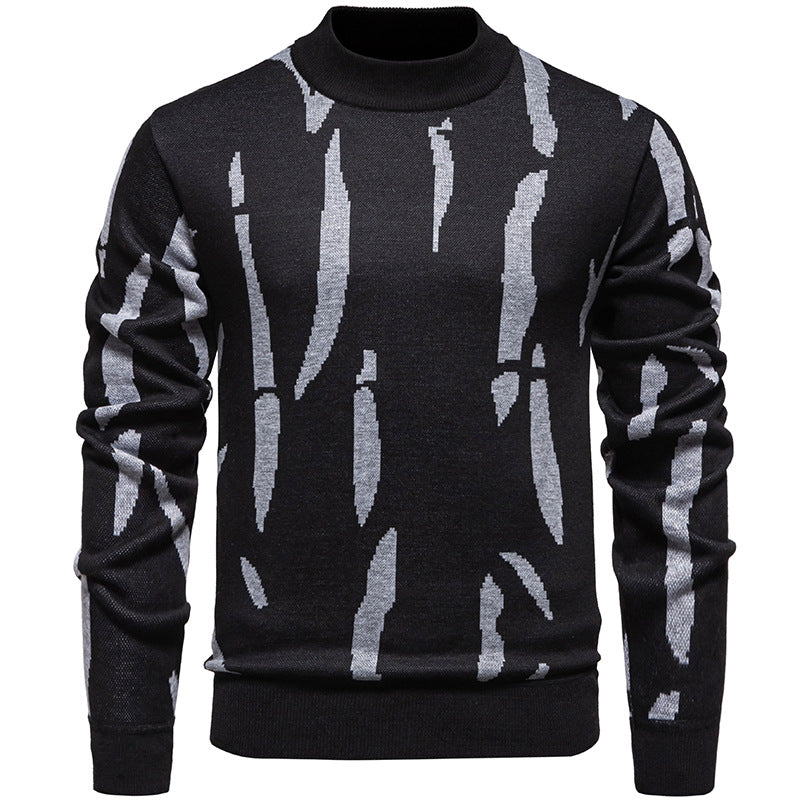 Herren modischer Sweatpullover mit einzigartigem grafischem Muster R&B