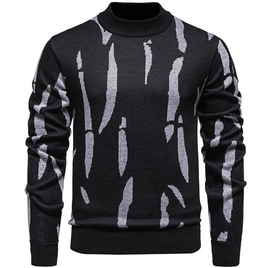 Herren modischer Sweatpullover mit einzigartigem grafischem Muster R&B