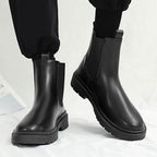 Damen Elegante Chelsea-Stiefel mit robustem Gummizug und rutschfester Sohle