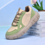 Damen Sportliche Sneakers mit rutschfestem Profil und atmungsaktiver Mesh-Oberfläche