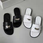 Damen Elegante und bequeme Sandalen mit modischem Schnallen-Detail