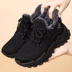 Damen Sportliche Sneaker mit kuscheligem Warmfutter und rutschfester Sohle R&B