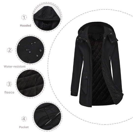 Damen wetterfeste Freizeitjacke R&B