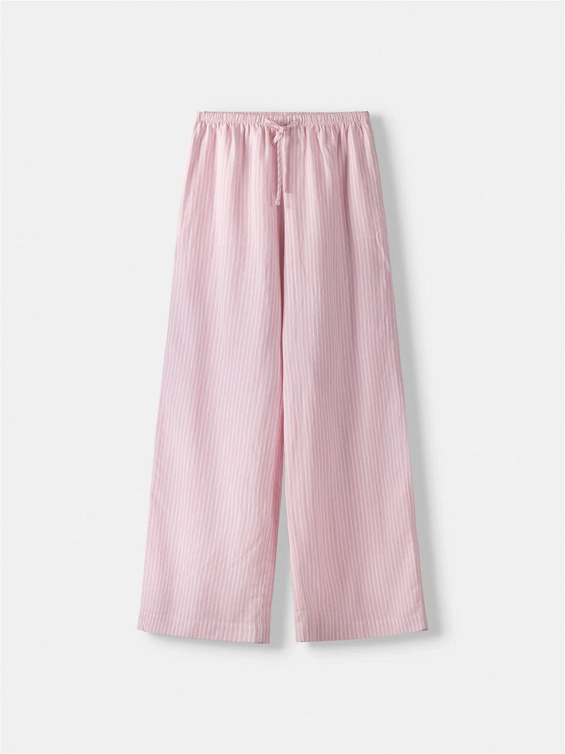 Damen Hochtaillierte Freizeithose mit breitem Bein R&B