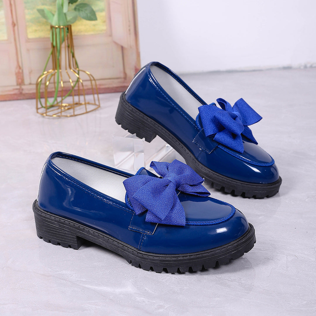 Damen Komfortable Slipper mit modischem Schleifen-Design R&B