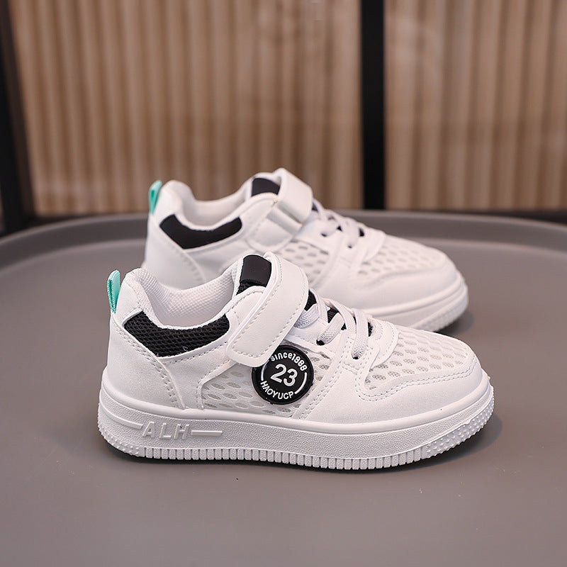 Damen Sportliche Sneakers mit innovativer Mesh-Oberfläche und Klettverschluss