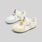 Damen Sneakers mit tierischen Applikationen und bequemer Dämpfung