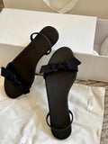 Damen elegante Flip-Flops mit raffiniertem Schleifenakzent R&B