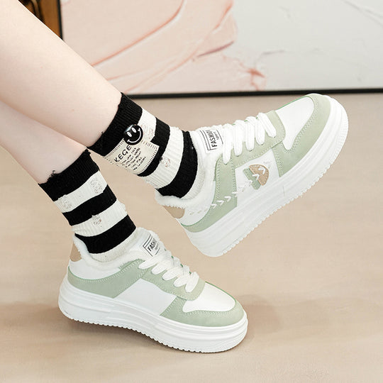 Damen Plateau Sneakers R&B