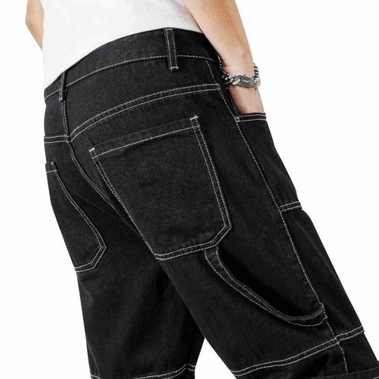 Herren Cargo-Jeans mit modernen Taschen und lässigem Schnitt R&B