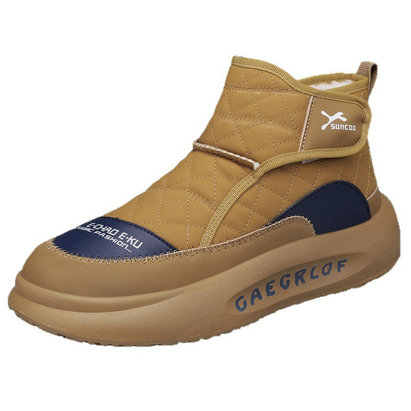 Damen modische Winterstiefel mit strapazierfähigem Obermaterial und rutschfester Sohle R&B