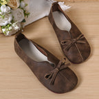 Damen Ballerinas mit modischem Schleifendesign und bequemer Sohle R&B