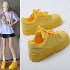 Damen Komfort-Sneaker mit breiter Sohle und atmungsaktivem Obermaterial R&B