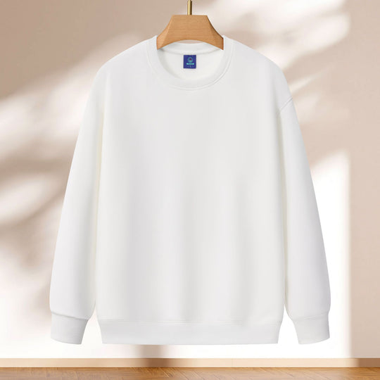 Damen lässiges Sweatshirt mit breiten Schultern und weichem Innenfutter R&B