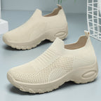 Damen Atmungsaktive Strick-Sneaker mit flexiblem Sohlenkomfort R&B