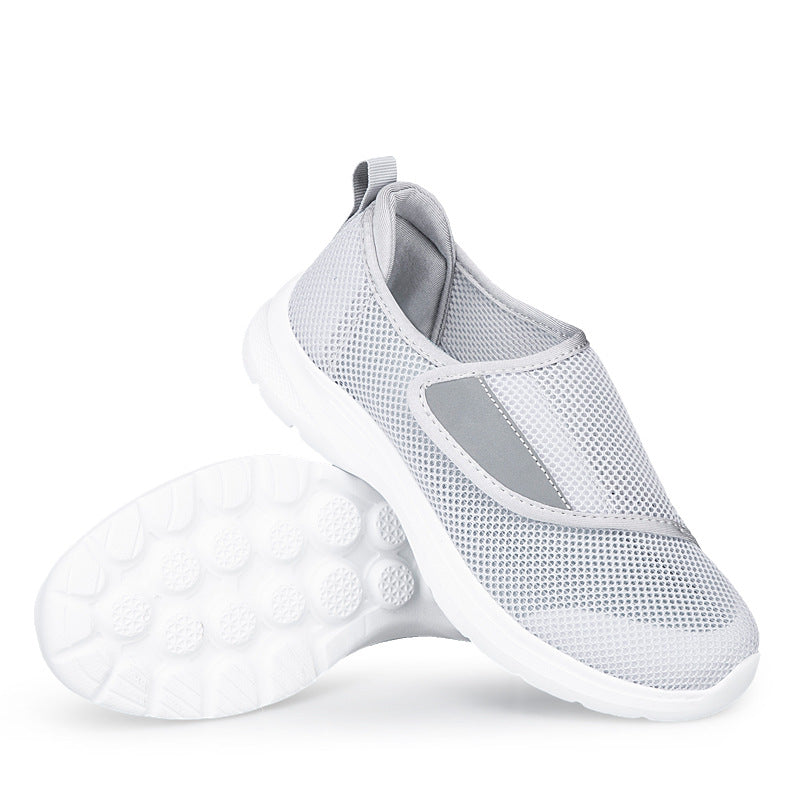 Damen Atmungsaktive Slip-On Sneakers mit rutschfester Sohle R&B