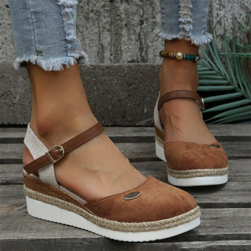 Vintage Wedge Sandalen R&B