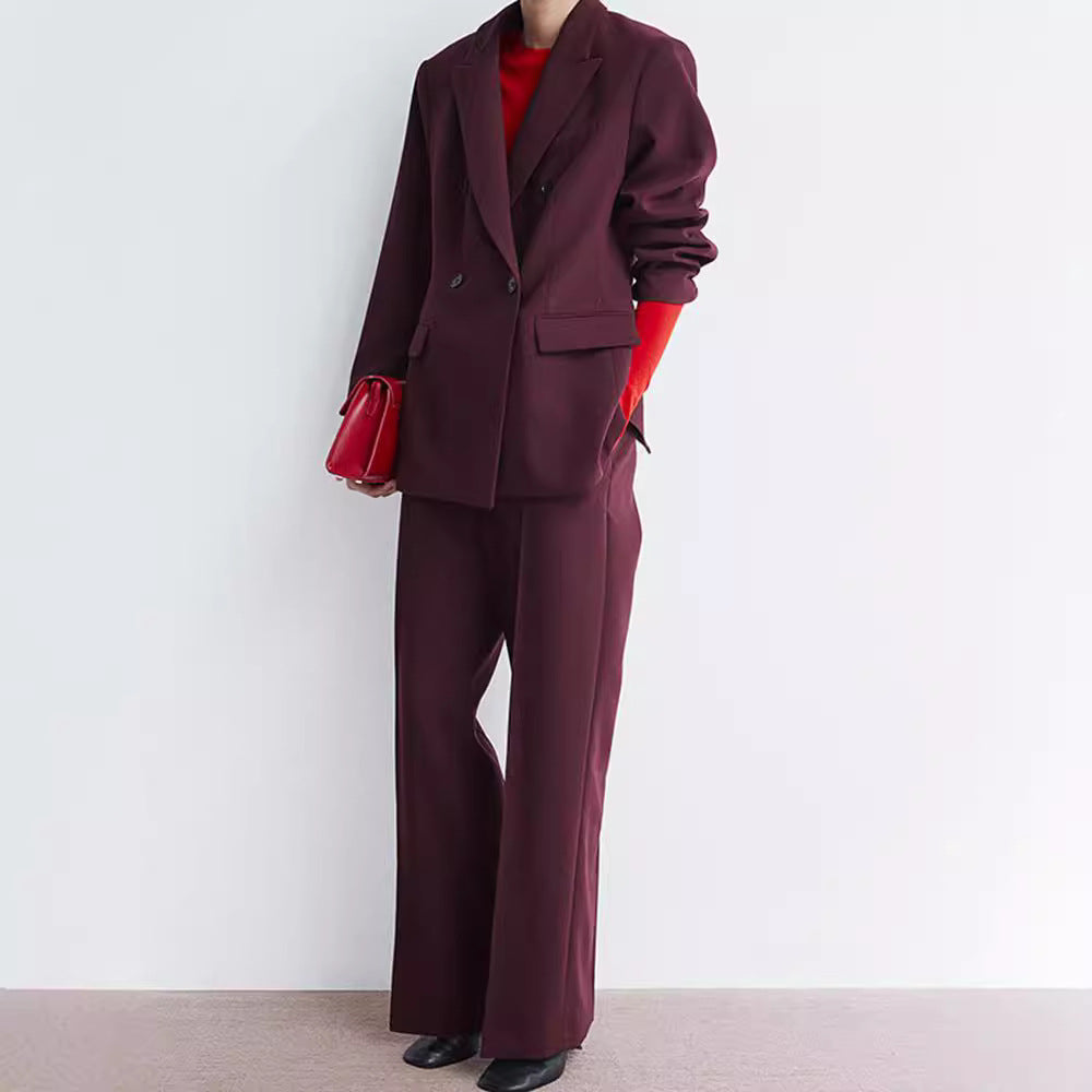 Damen Oversized Blazer mit doppelter Knopfleiste und modernem Schnitt R&B