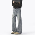 Herren Weite Jeans mit einzigartigem Muster und hohem Tragekomfort R&B