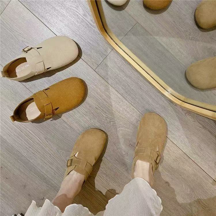 Damen Komfortable Clogs mit verstellbarem Riemen R&B