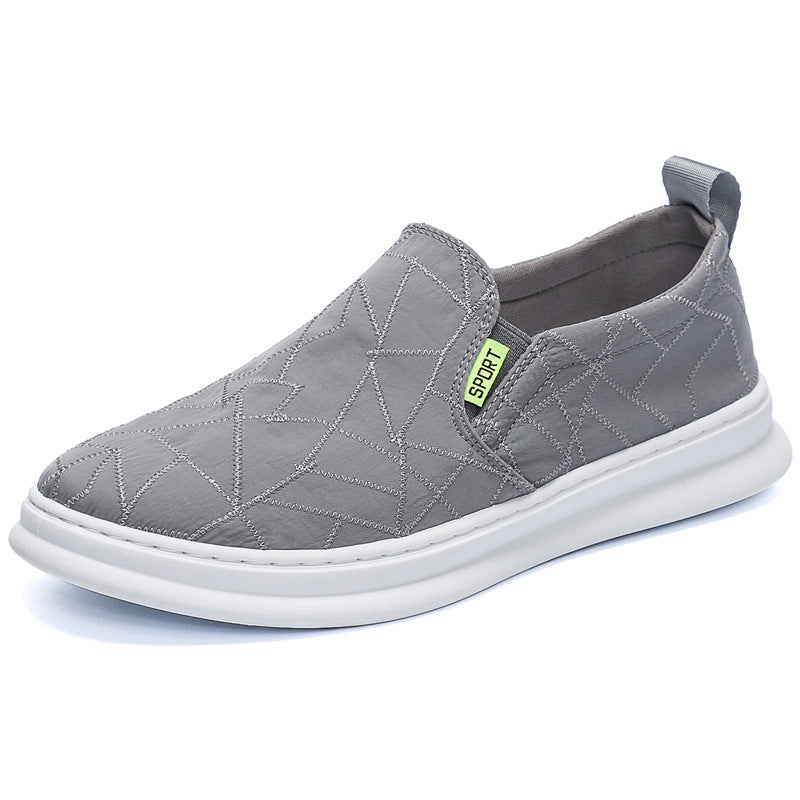 Damen Slip-On Sneakers mit atmungsaktiver Oberflächenstruktur und flexibler Sohle R&B