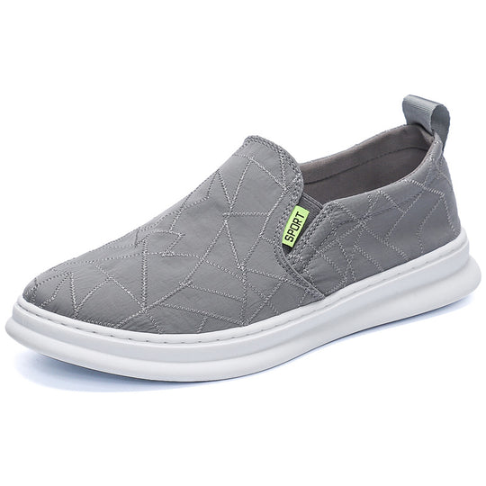 Damen Slip-On Sneakers mit atmungsaktiver Oberflächenstruktur und flexibler Sohle R&B