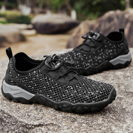 Damen Leichte Aqua-Sneaker mit atmungsaktivem Obermaterial R&B