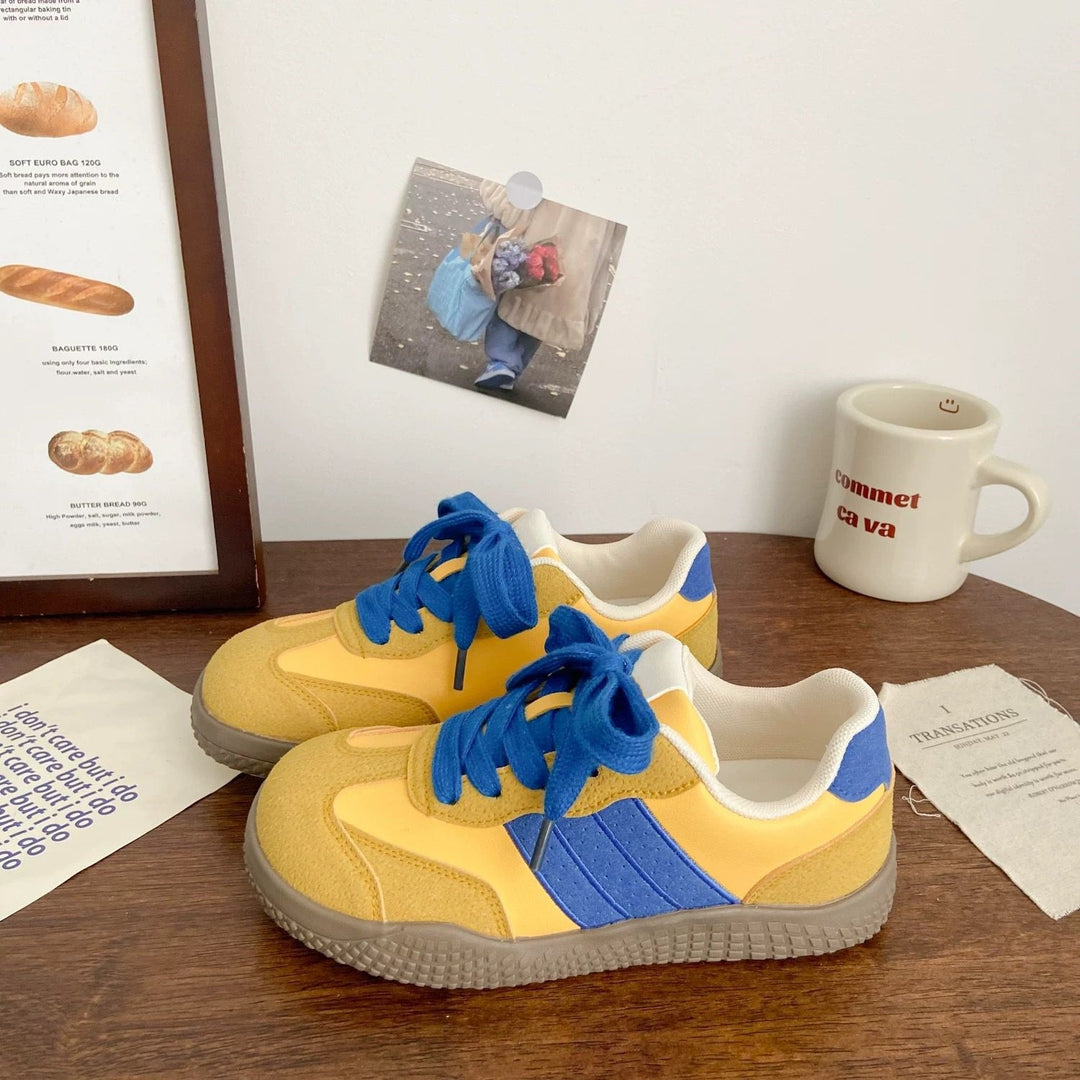 Damen Modische Freizeitschuhe mit atmungsaktiven Netz-Elementen und rutschfester Sohle R&B