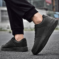Damen Sneaker aus hochwertigem Leder mit rutschfester Sohle