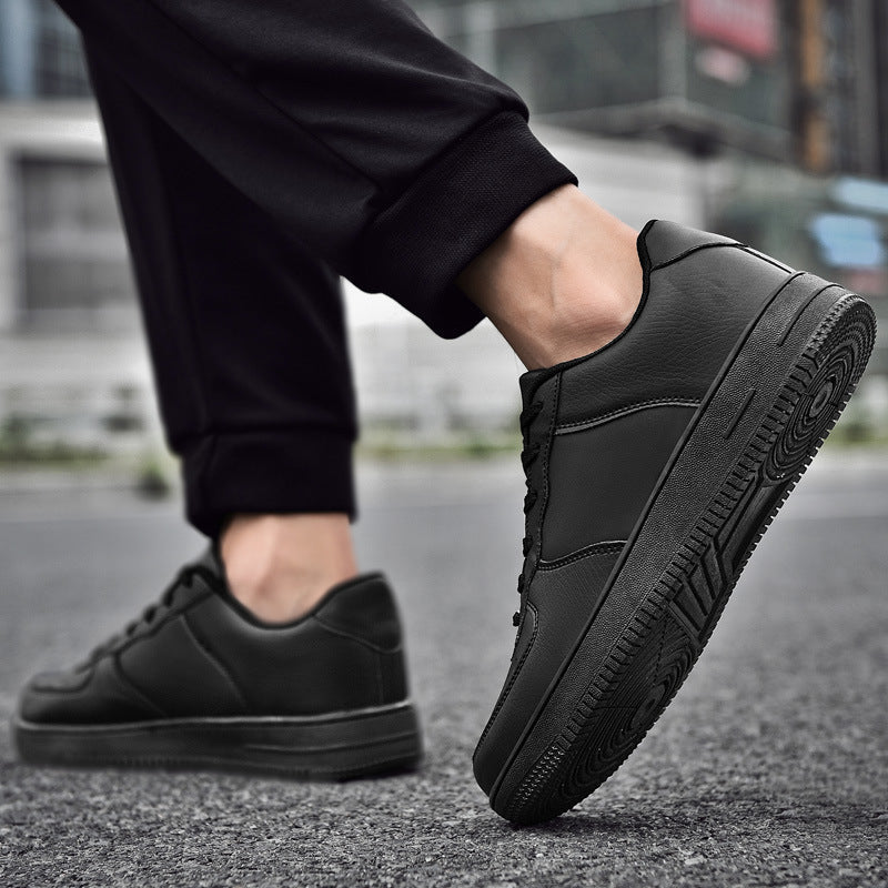 Damen Sneaker aus hochwertigem Leder mit rutschfester Sohle