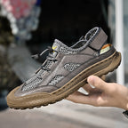Damen Atmungsaktive Outdoor-Sandalen mit elastischem Schnürsystem R&B