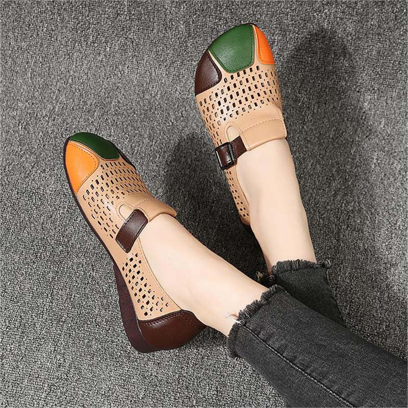 Luftige Damensandalen mit Schnalle – Zoë R&B