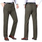 Herren Elegante Anzughose mit schmalem Schnitt und praktischen Taschen