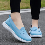 Damen Bequeme Slip-On Sneakers mit atmungsaktiver Mesh-Oberfläche R&B