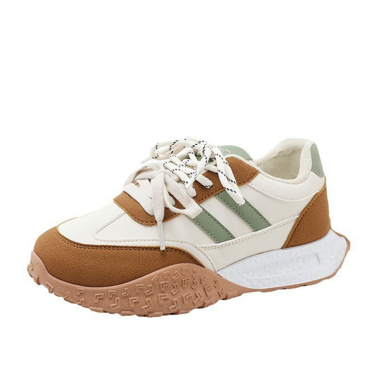 Damen Sportliche Chunky Sneakers mit rutschfester Sohle und atmungsaktiver Mesh-Oberfläche R&B
