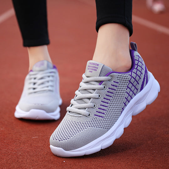 Damen Atmungsaktive Laufschuhe mit flexibler Sohle und stoßdämpfender Technologie R&B
