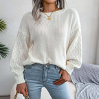 R&B | Einfarbige Strickpullover