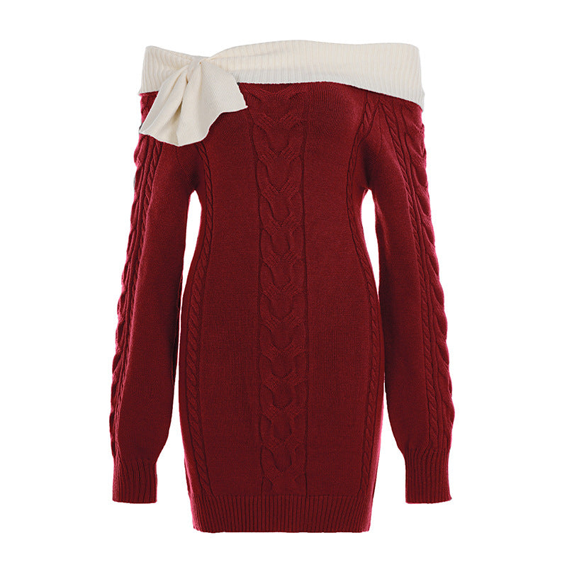 Damen kurzer, eleganter Rock mit asymmetrischem Saum und praktischen Bindeband-Details R&B