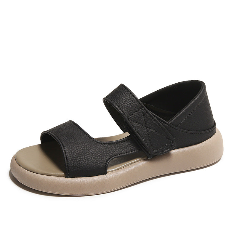 Damen Komfortable Sandalen mit verstellbaren Klettverschlüssen R&B