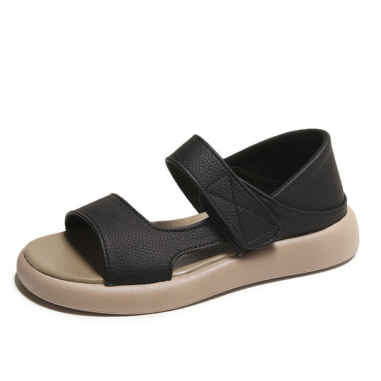 Damen Komfortable Sandalen mit verstellbaren Klettverschlüssen R&B