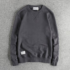 Damen Sweatshirt mit klassischem Rundhalsausschnitt und sportlicher Passform R&B