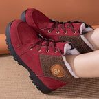 Damen Winterstiefel mit weichem Innenfutter und modischem Fleecefutter R&B